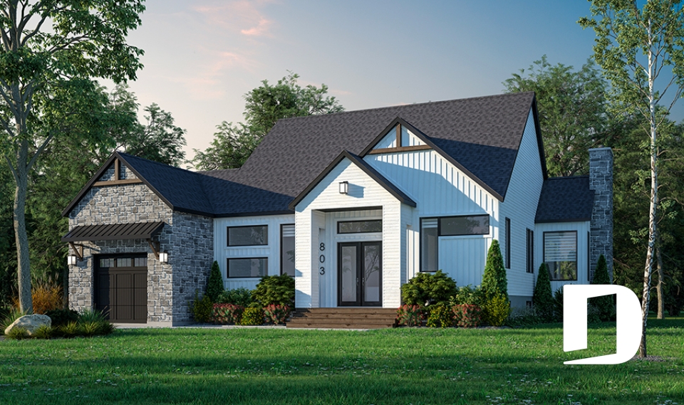 Vue avant - MODÈLE DE BASE -  - Hygge 3