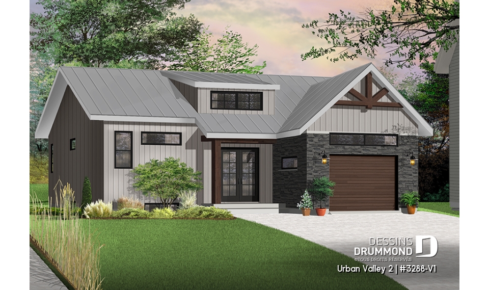 Vue avant - MODÈLE DE BASE - Urban Valley 2