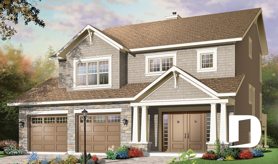 Vue avant - MODÈLE DE BASE -  - Garenne