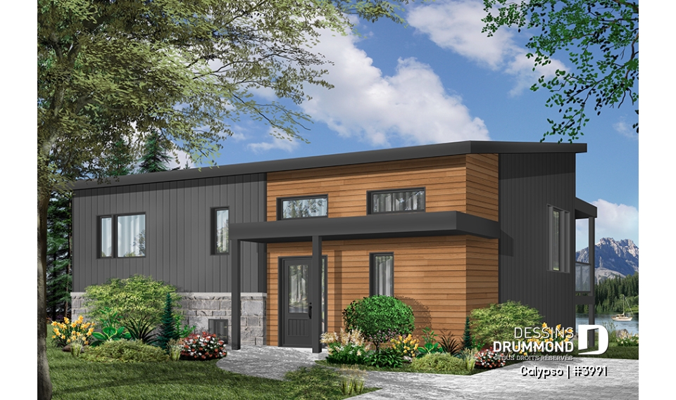 Version couleur no. 1 - Vue avant - Calypso