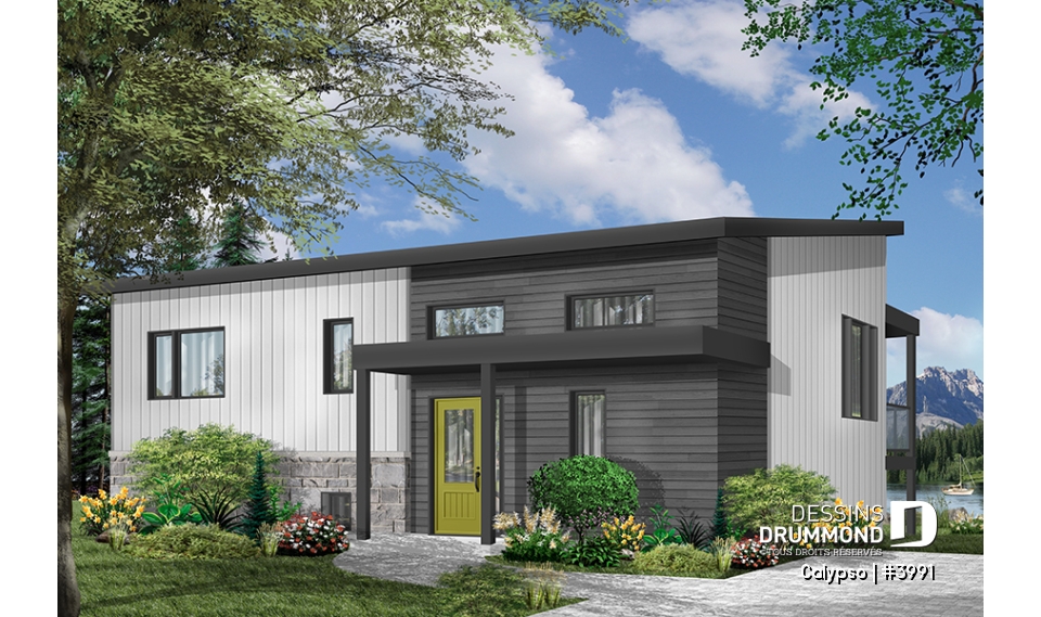 Version couleur no. 3 - Vue avant - Calypso