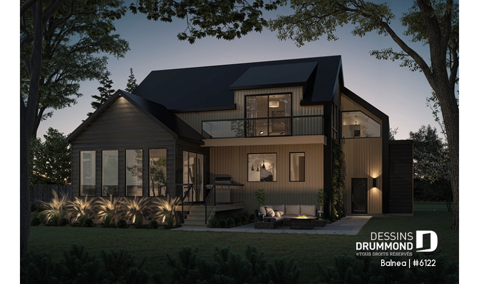 Vue arrière - MODÈLE DE BASE - Balnea